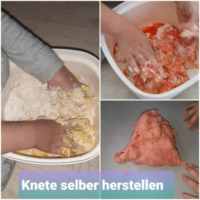 Knete selber machen Knete selber machen